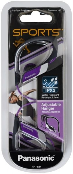 Навушники Panasonic RP-HS34E-V violet 