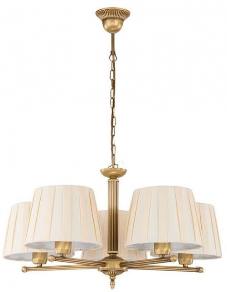 Люстра підвісна TK Lighting Queen 5xE27 латунь 1105 