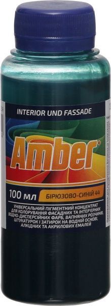 Колорант Amber бирюзово-синий 100 мл