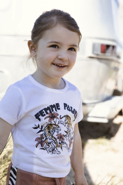 Футболка для девочек DJ Dutchjeans р.116 белый V42022-45 