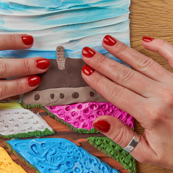 Набір для створення об'ємної картини Квітники у Голландії 30х40 см 10001 OKTO 