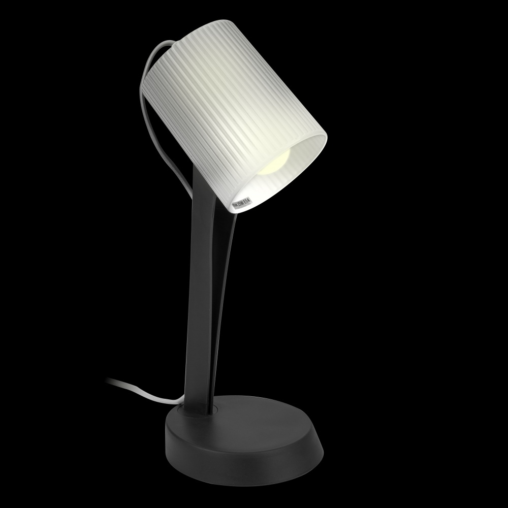 Настольная лампа Luna 1x25 Вт E14 черный ALT-711B