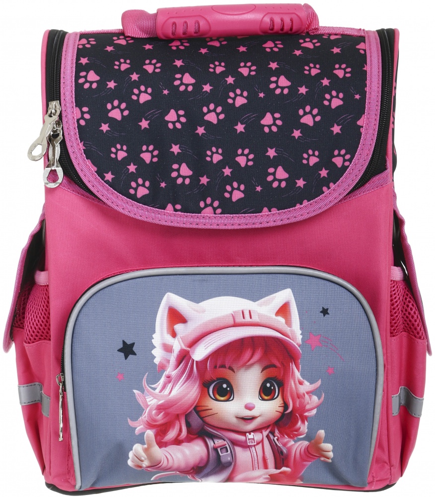 Ранец-короб Nota Bene Кото-люди ортопедический Кот в Кепке Cats NB 24