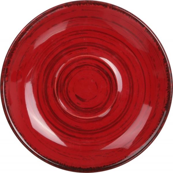 Чашка для кофе с блюдцем Antique Red 90 мл Bella Vita
