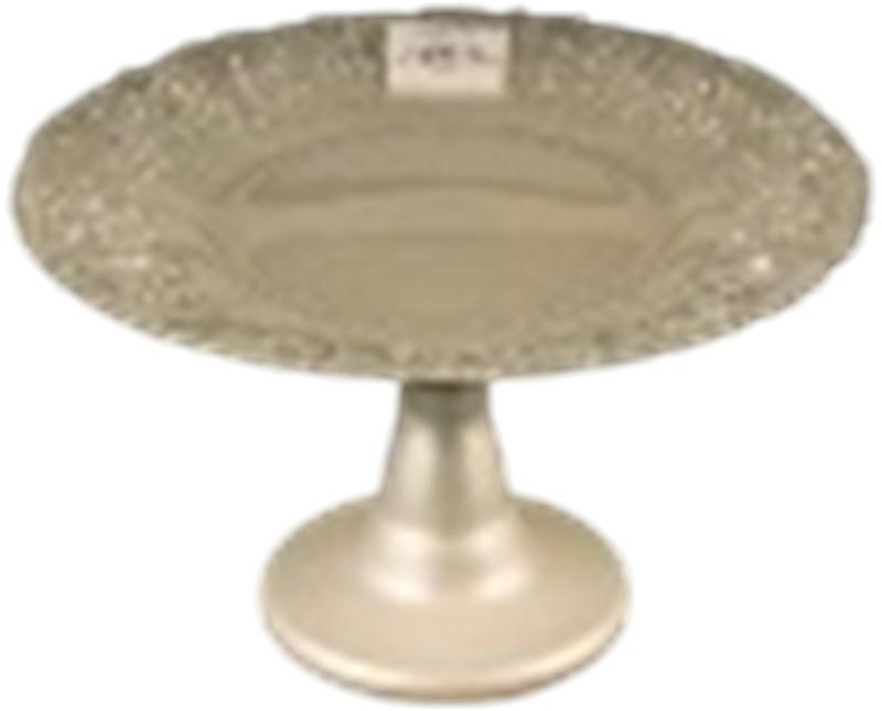 Блюдо на ножке Dekor Cam Flash 28 см белый