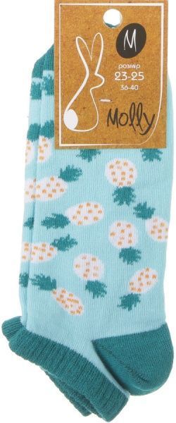 Шкарпетки жіночі Молли Ананас р. 23-25 світло-бірюзовий 1 пар 