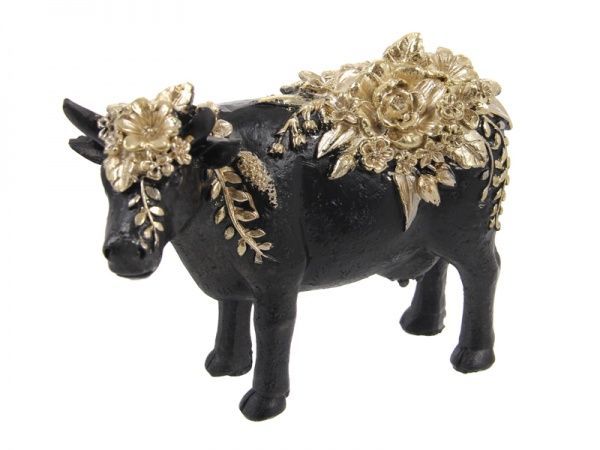 Фигурка декоративная Корова черная 919-358 Lefard