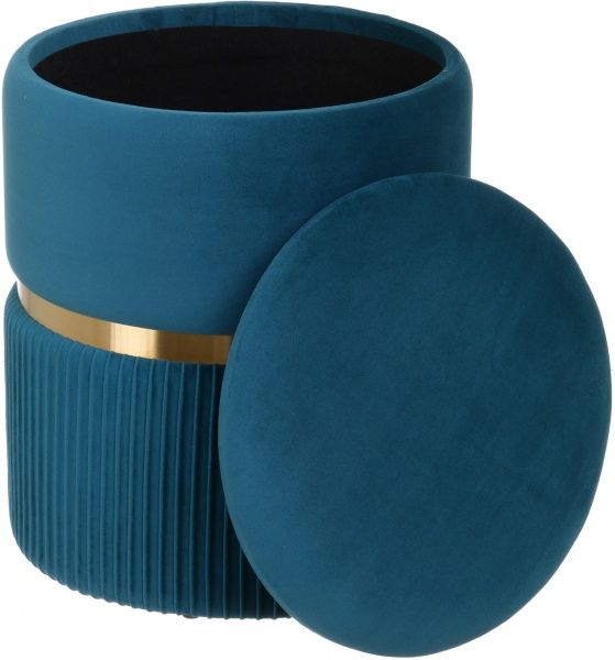 Скриня-пуф Bernard 31,5х31,5х38 см смарагдовий 