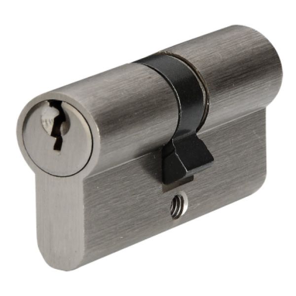 Евроцилиндр Linde L6Е30/30 SN матовый никель