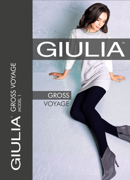 Колготки женские Giulia Gross Voyage р. 3 200 den navy 
