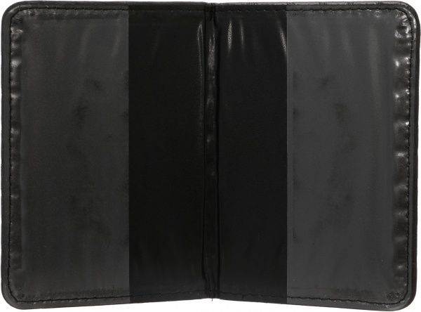 Обкладинка для паспорта чорна штучна шкіра