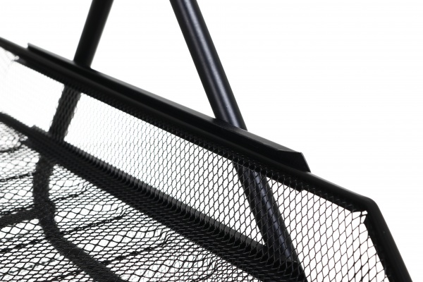 Лоток для паперів горизонтальний подвійний метал 35x30x19 см чорний Nota Bene