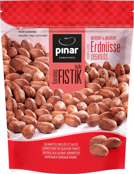 Арахис Pinar Kuruyemis жареный с солью 170 г