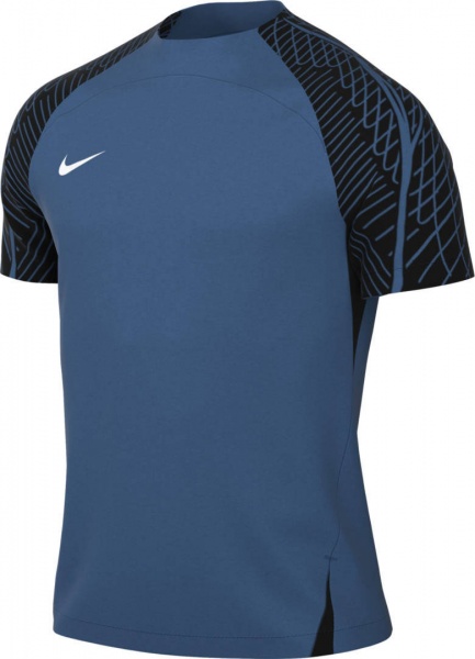 Футболка Nike M NK DF STRK TOP SS DV9237-457 р.M синий