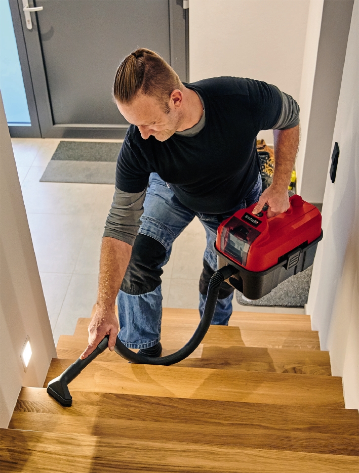 Пылесос аккумуляторный Einhell TE-VC 18/10 L 18V 2.5 Ah PXC Starter Kit 