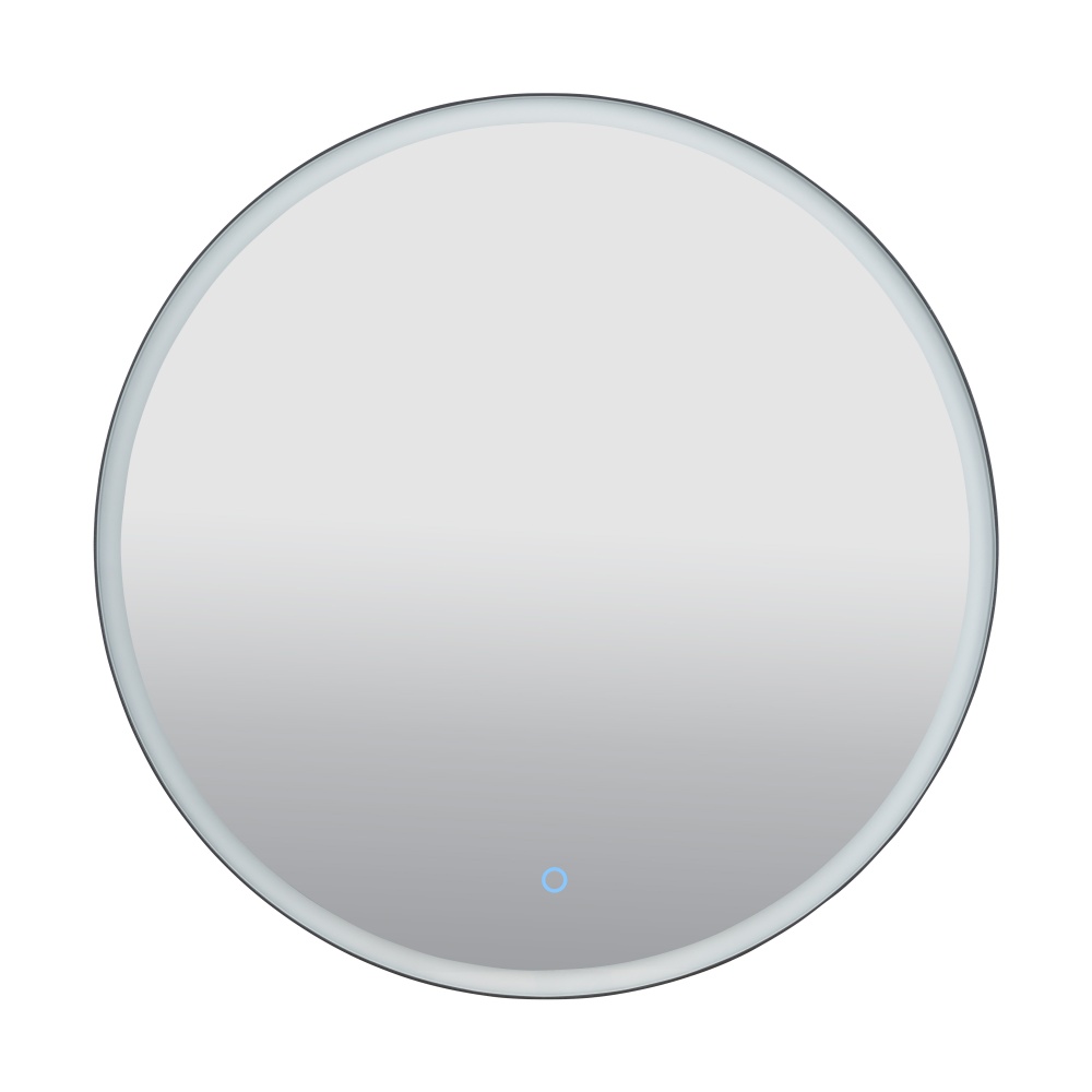 Зеркало со встроенной подсветкой Aqua Rodos Lorenzo black D-70 sensor