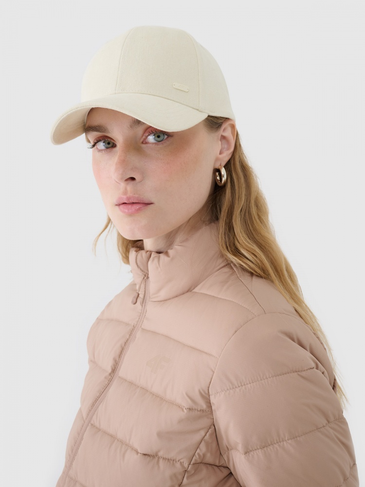 Куртка женская демисезонная 4F DOWN JACKET F533 4FWSS25TDJAF533-83S р.L бежевая