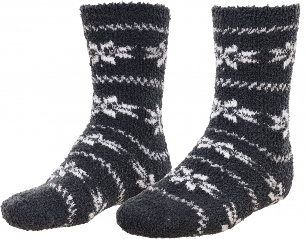 Набор La Nuit халат мужской с капюшоном и носками Bern р. 2XL серый