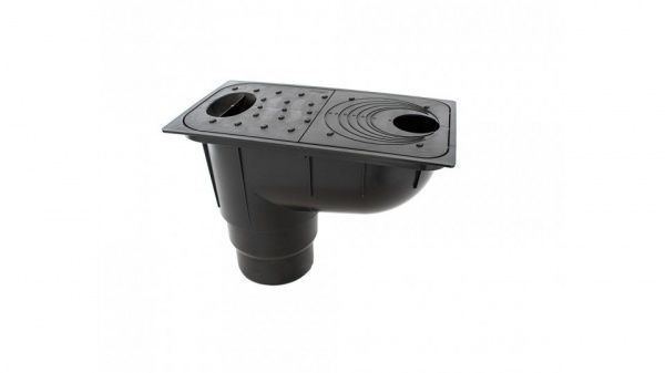 Дождеприемник пластиковый Ecoteck черный