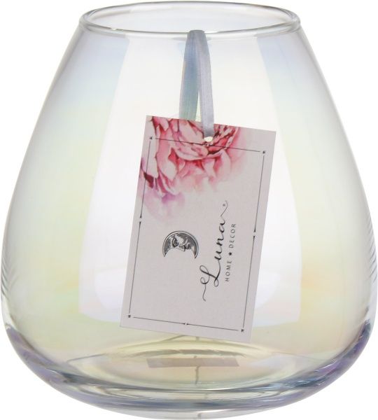 Ваза Luster 15х15 см перлинний Wrzesniak Glassworks