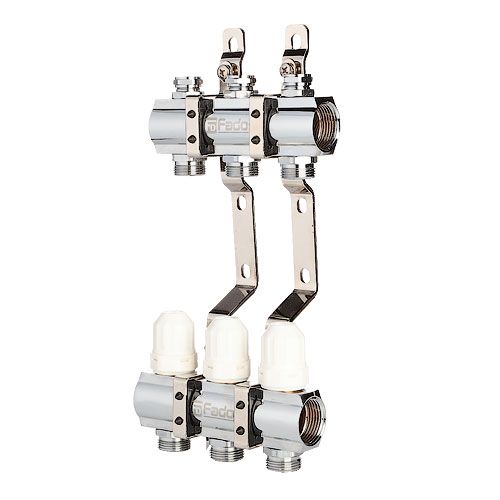 Коллектор FADO S.r.l с запорными клапанами 1