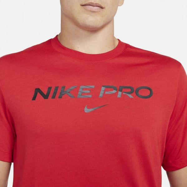 Футболка Nike NK DB TEE NIKE PRO DA1587-657 XL червоний
