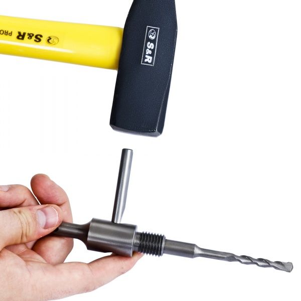 Коронка алмазна S&R 72 мм по бетону 254001072