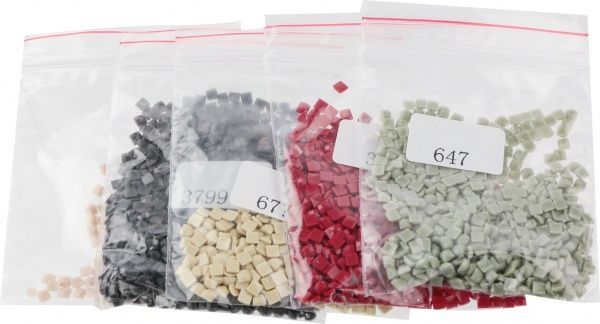 Картина стразами Сделай сам полная выкладка Коты  