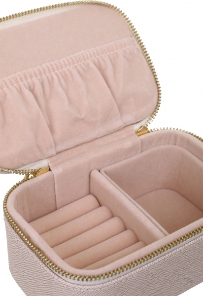 Шкатулка для украшений Royal weave 13х8х5,5 см белая