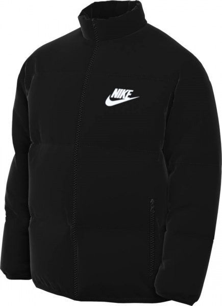 Куртка Nike M NK TF CLUB PUFFER JKT FB7368-010 р.S черный