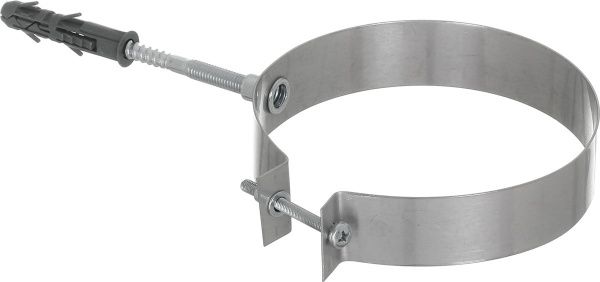 Скоба кріплення 1 мм нерж Ф120 мм LIRA-LTD 