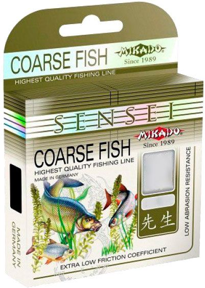 Леска Mikado 30м 0,2мм 5,8кг Sensei Coarse Fish