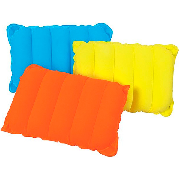 Подушка надувна Bestway 38x24x9 см кольорова