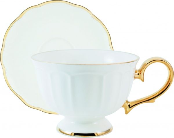 Чашка с блюдцем Ritz Gold 200 мл