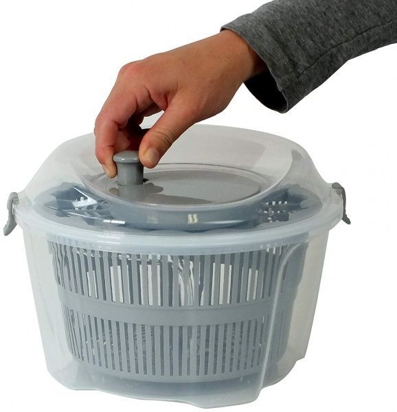 Сушка для салату Mailin сіра 24,5х17,5 см 11907 Kela