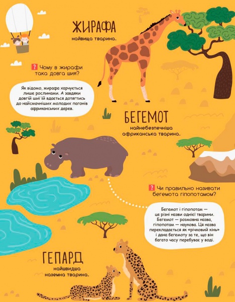 Развивающая книжка «КЕНГУРУ Моя первая энциклопедия. В мире животных» 978-617-0938-19-0