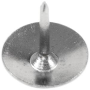 Кнопки канцелярские Leander 50 шт. серебрянные СА 