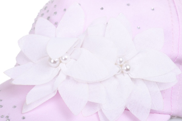 Кепка для дівчаток Pampona 21 L 07 р.50 рожевий 