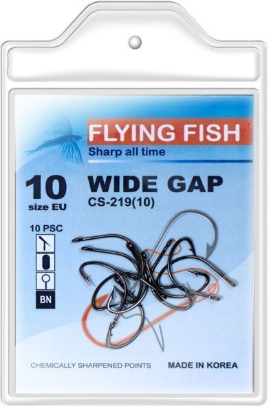 Крючок Flying Fish №10 20 г 10 шт. CS-219(10)