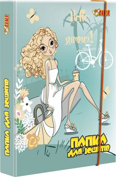 Папка для тетрадей на резинке В5 Тікі