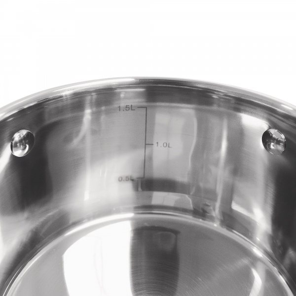 Каструля з кришкою Grand Chef 1,9 л 16 см 26-238-061 Krauff