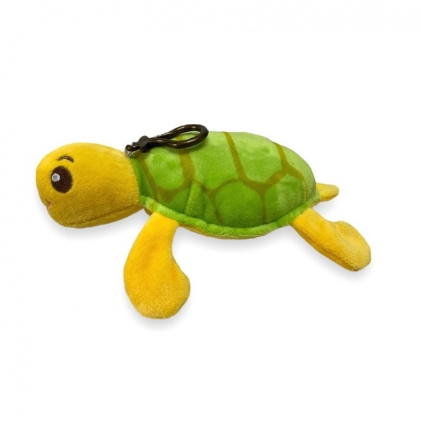 М'яка іграшка Stip Черепаха зеленая h=12 см 22 см світло-зелений