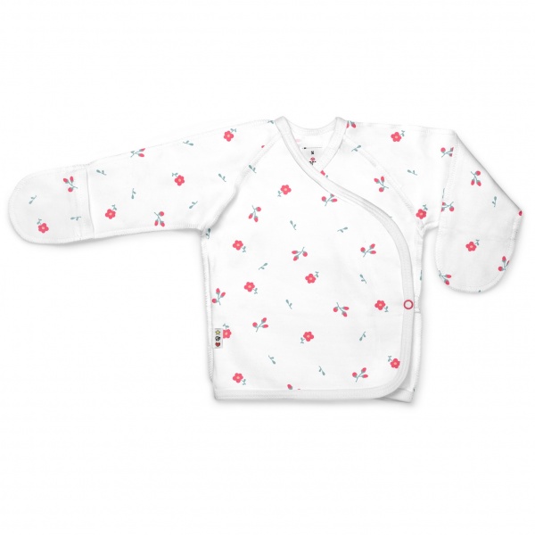 Рубашка детская для девочки Софія Flowers р.62 белый 446262 