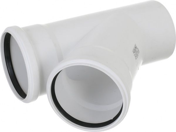 Тройник REHAU безшумная Raupiano 110/110 45°