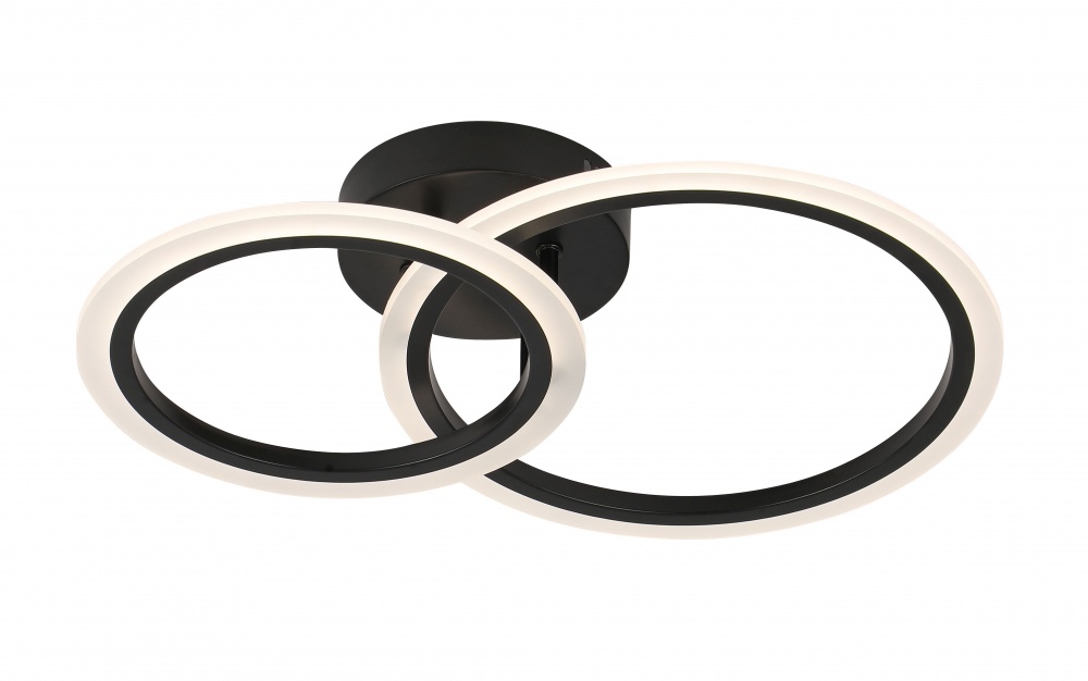 Люстра потолочная Sensio Nicca 30 Вт черный LS-2716B-30W