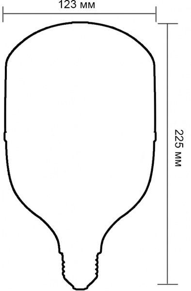 Лампа світлодіодна Philips TForce 50 Вт T120 матова E27 220 В 4000 К 929001938308 