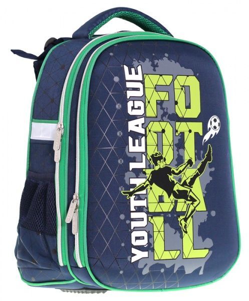 Ранець шкільний CLASS SchoolCase Черепашка Football 39x28x21 см 9910