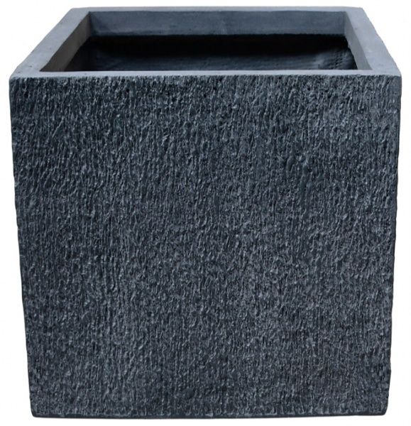 Кашпо Engard Бенуе 35х35х35 см квадратний 43 л сірий (GA71-2) 