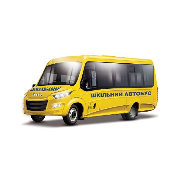 Автомодель Технопарк Автобус Iveco Daily Діти 1:43 DAILY-15CHI-YE