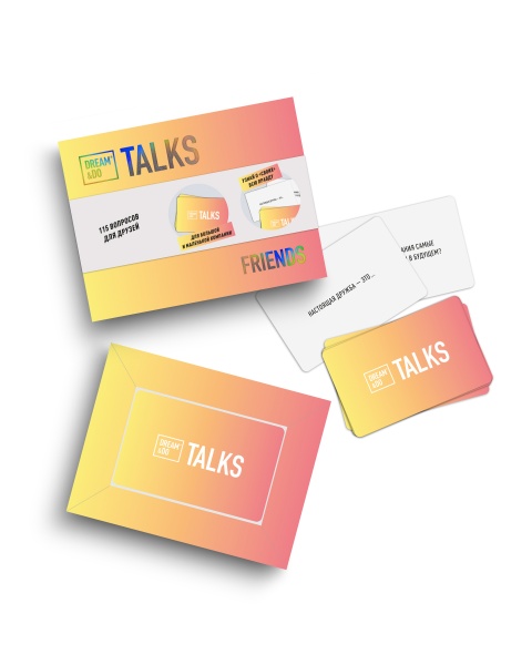 Игра разговорная «1DEA.me DREAM&DO Talks Friends»
